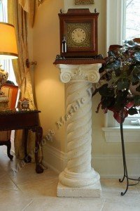 natural stone column