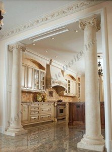 luxury marble column